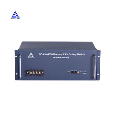 কাস্টম রিচার্জেবল Lifepo4 Li Ion টেলিকম টাওয়ার ব্যাটারি 48v 50ah আক্কু LED সহ